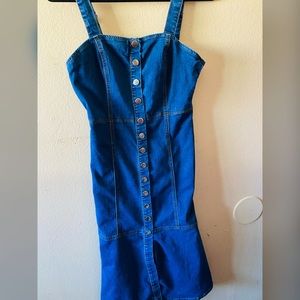 DENIM Overall Dress